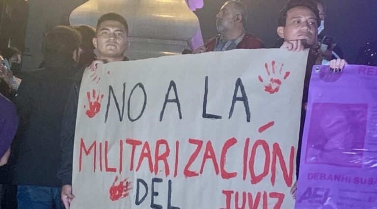 La Militarización No Es La Solución Activistas Revista Sin Recreo