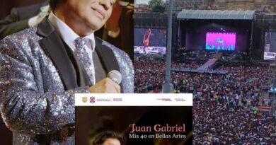 Juan Gabriel revive en el Zócalo: Proyección gratuita de ‘Mis 40 en Bellas Artes’