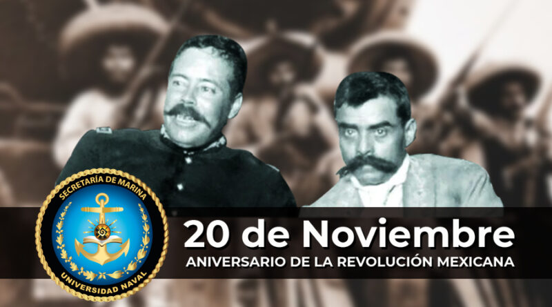 20 de noviembre: Aniversario de la Revolución Mexicana